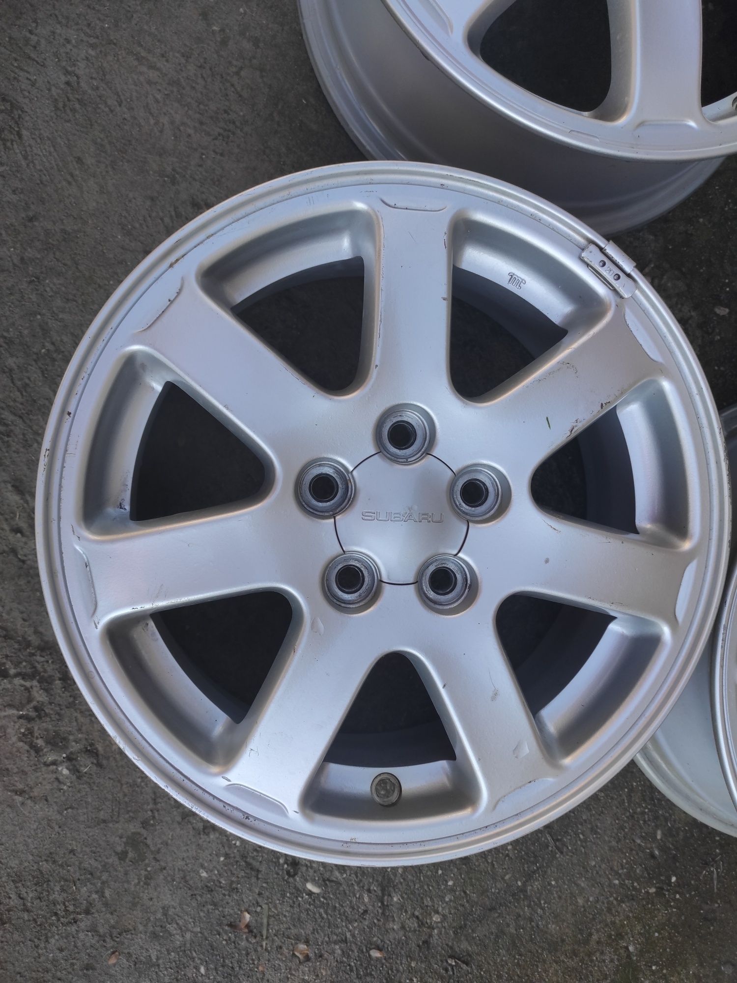 4 Jante Originale Subaru; 6JxR15; 5x100; ET 55