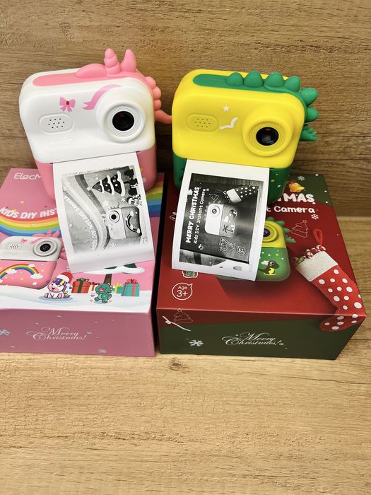ПРОМО Нов Детски фотоапарат с принтер за моментален печат