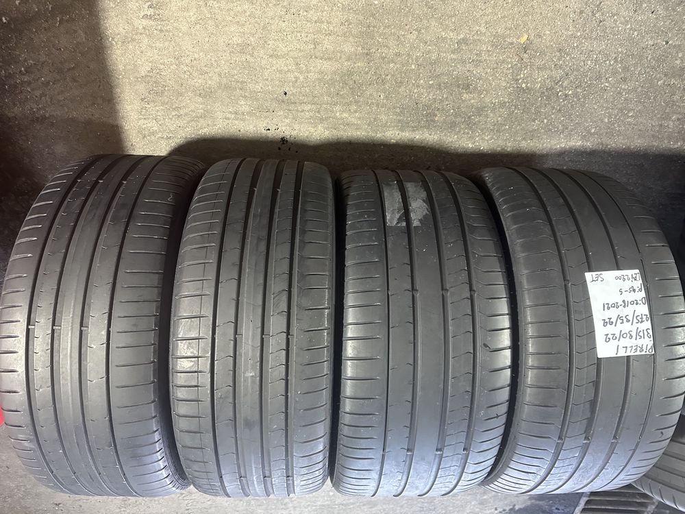 Anvelope vara 315/30/22 si 275/35/22 Pirelli P Zero