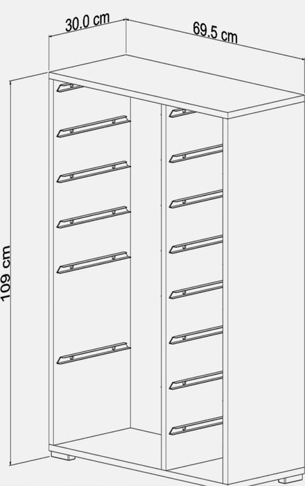 Шкаф за играчки, ново в кашон