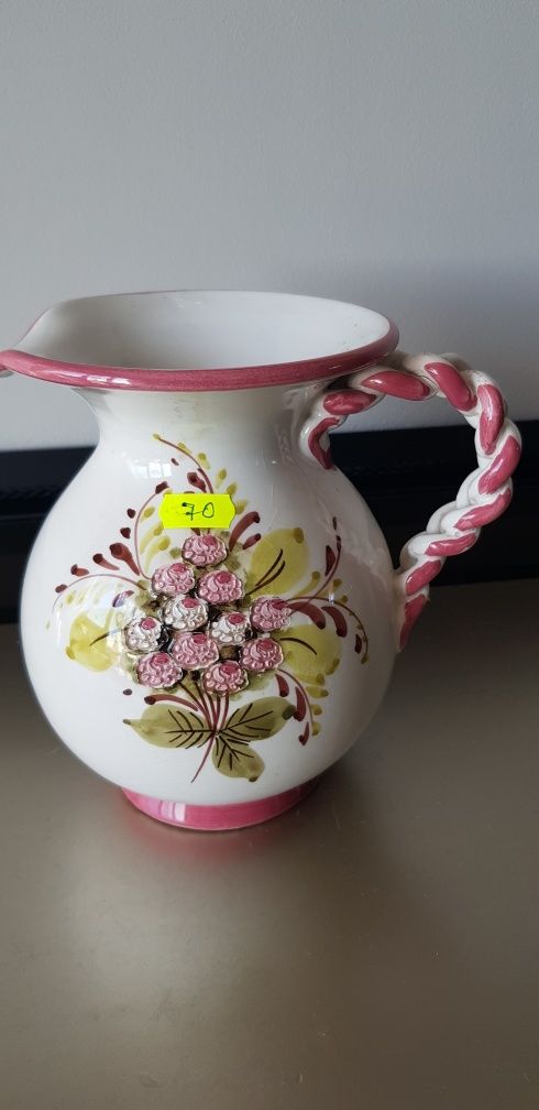 Carafe/cani vechi din ceramică italiană