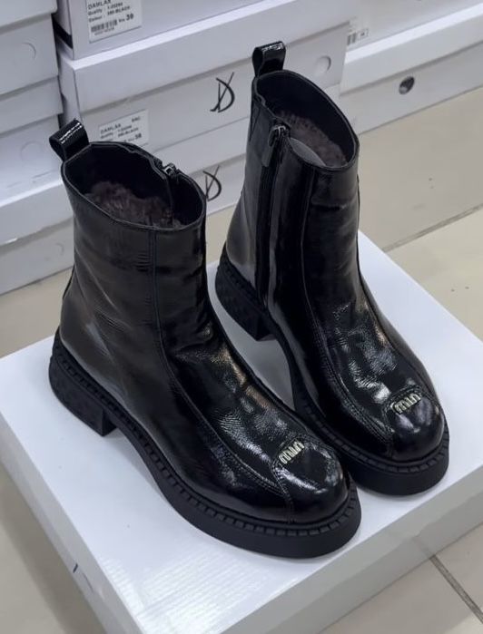 Сапоги-ботильоны Турция зима Новые