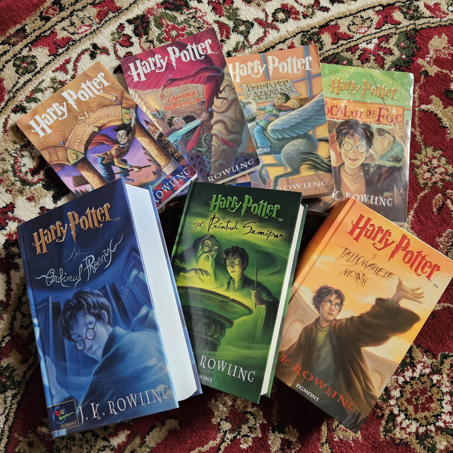 Colectia completa Harry Potter - Egmont - in conditii foarte bune