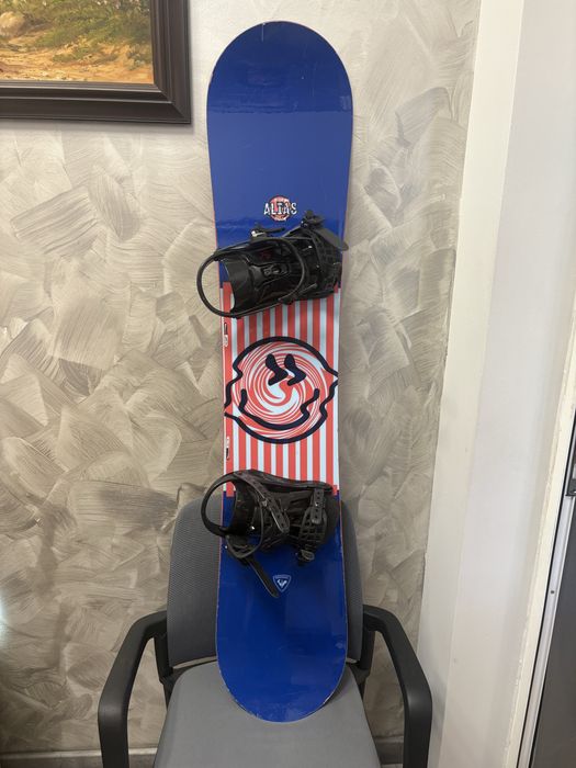 Сноуборд Rossignol 140cm с автомати