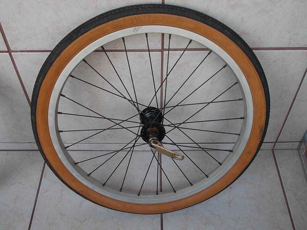 Roata fata bicicleta 20 inch MTB,janta aluminiu si anvelopa