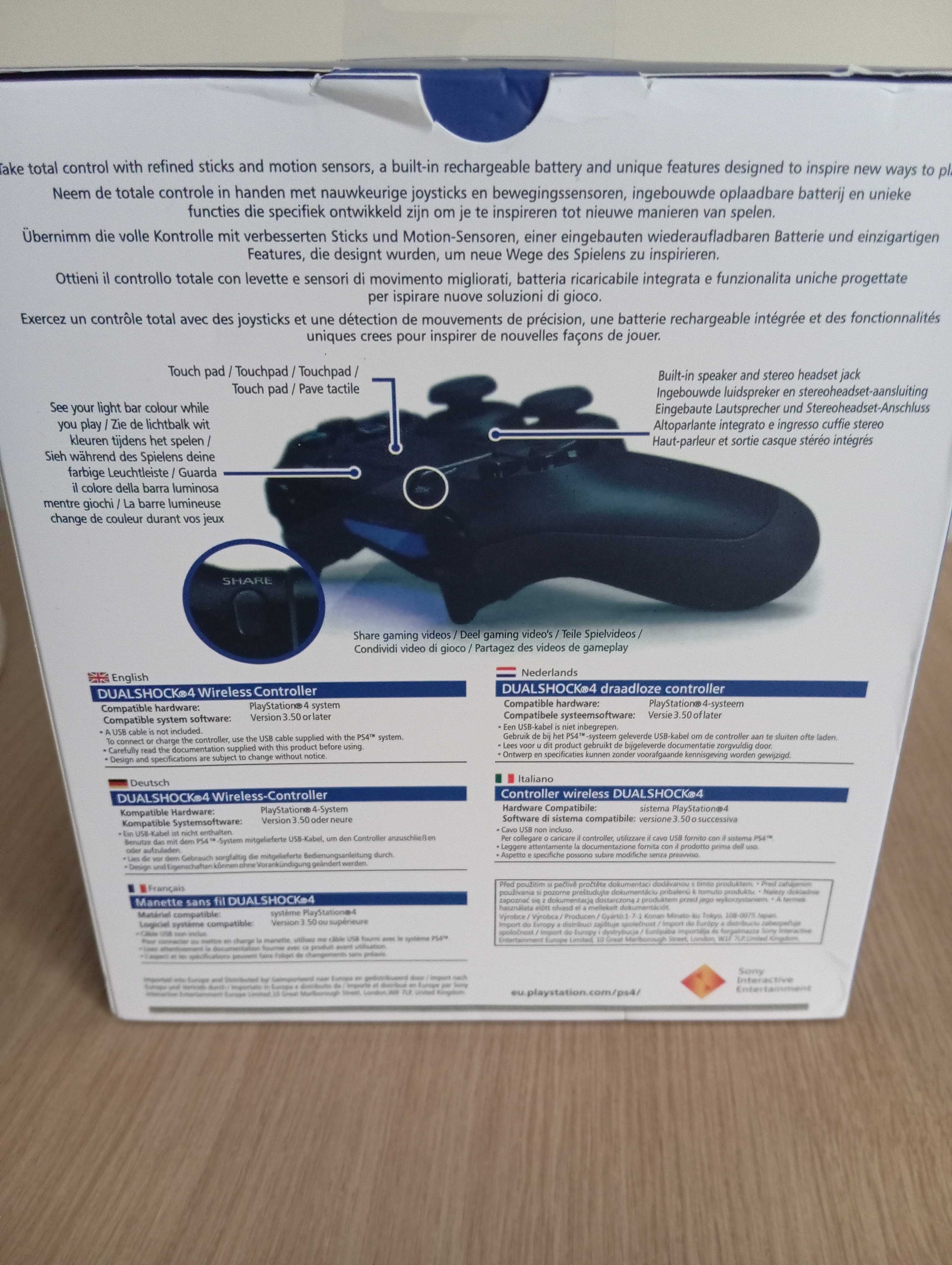 Контролер за Playstation 4 (Син)
