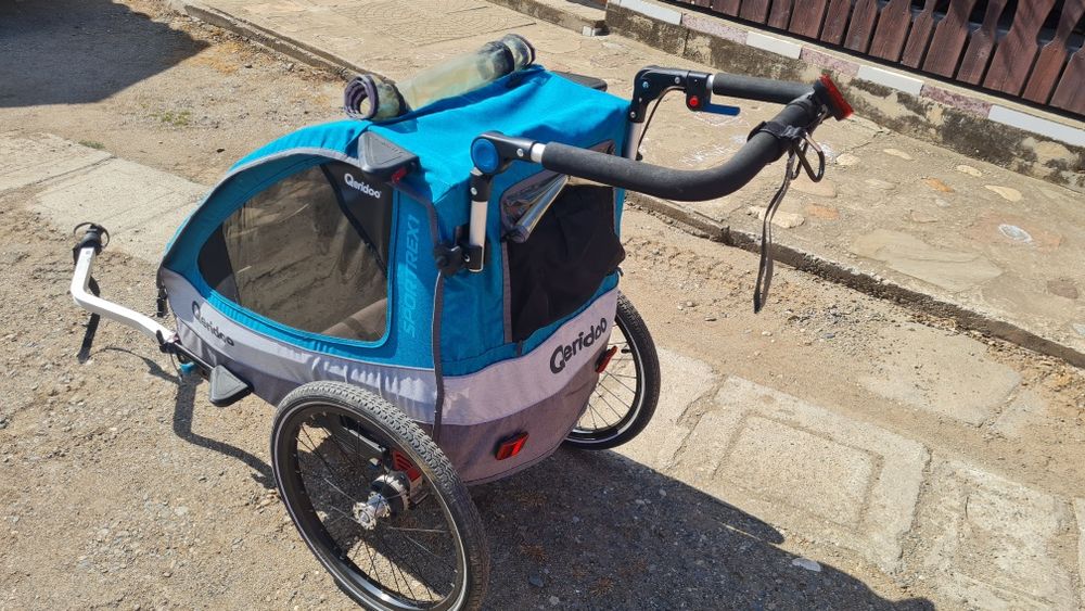 Carucior,remorca transport copii Qeridoo