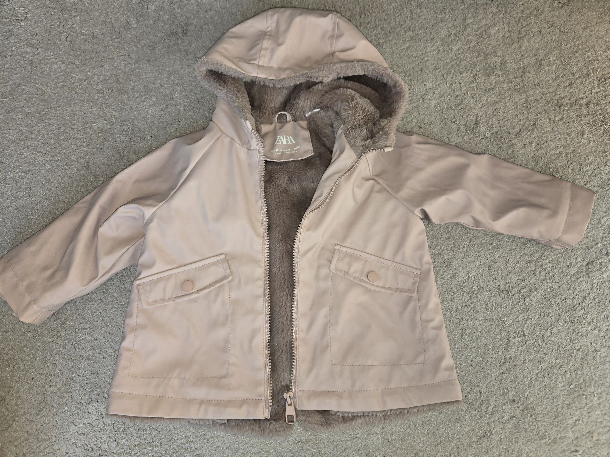 Детско зимно яке Zara 86см