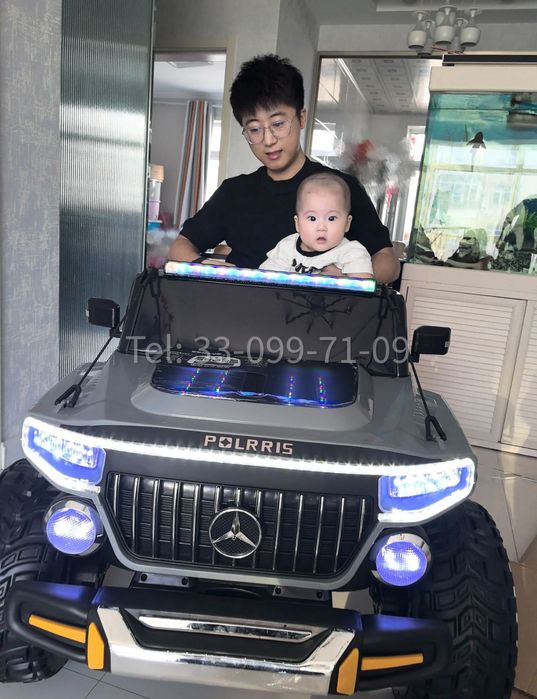 Детский Электромобиль Jeep Polaris 5388 для детей 2х местный до 100 кг