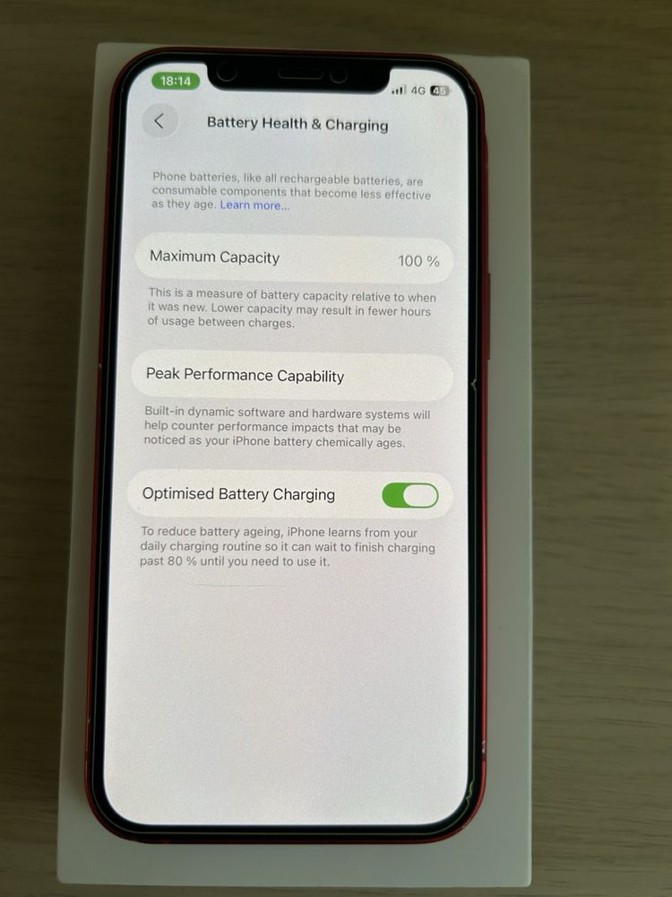 Iphone 12 red 64gb