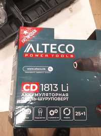 Шуруповерт ALTECO CD 1813 Li