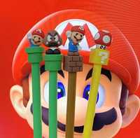 5 pixuri Super Mario 0.5mm cerneala neagra, NOI