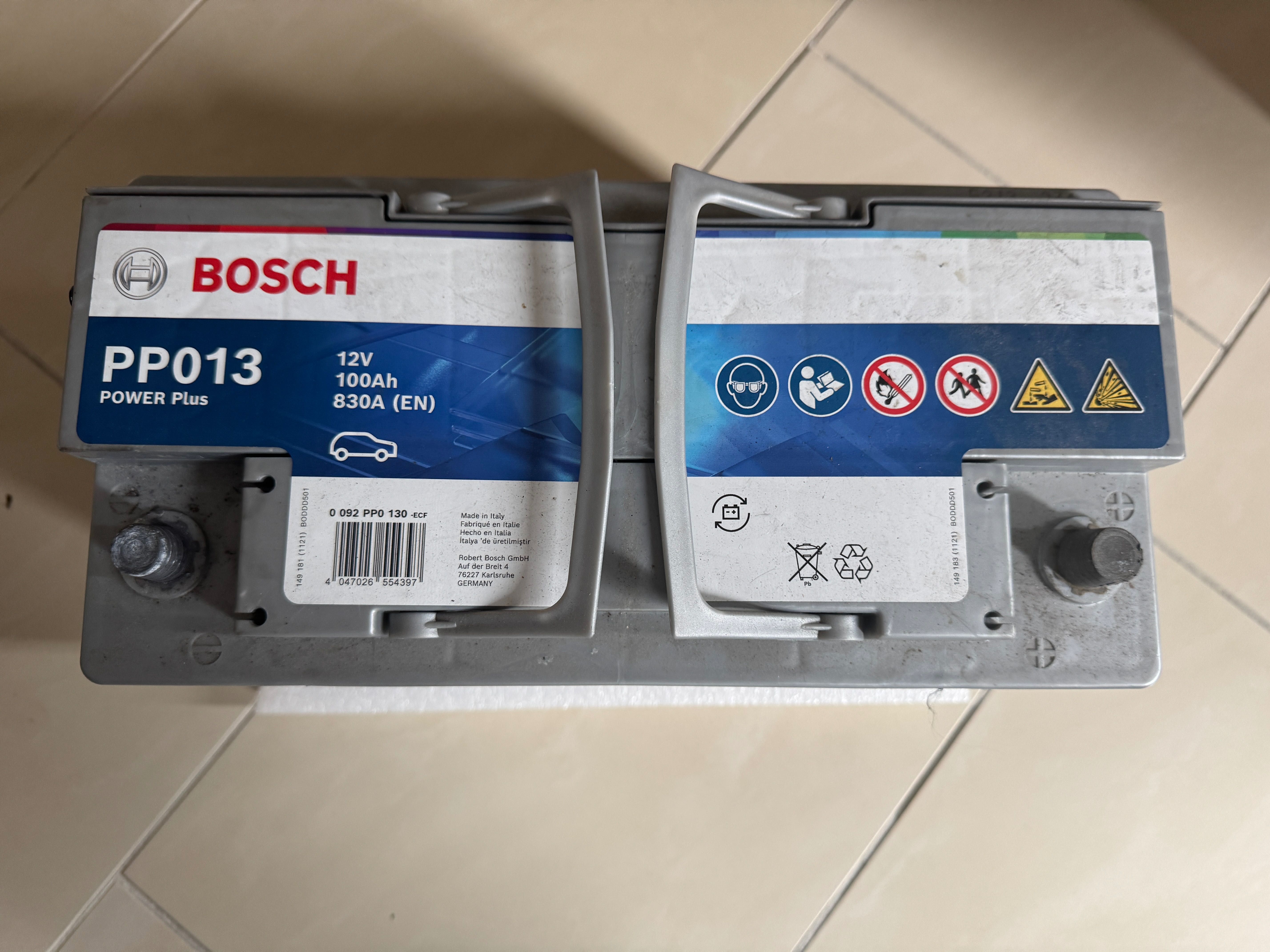 Bosch Power PLUS 100Ah, 12V, PP013