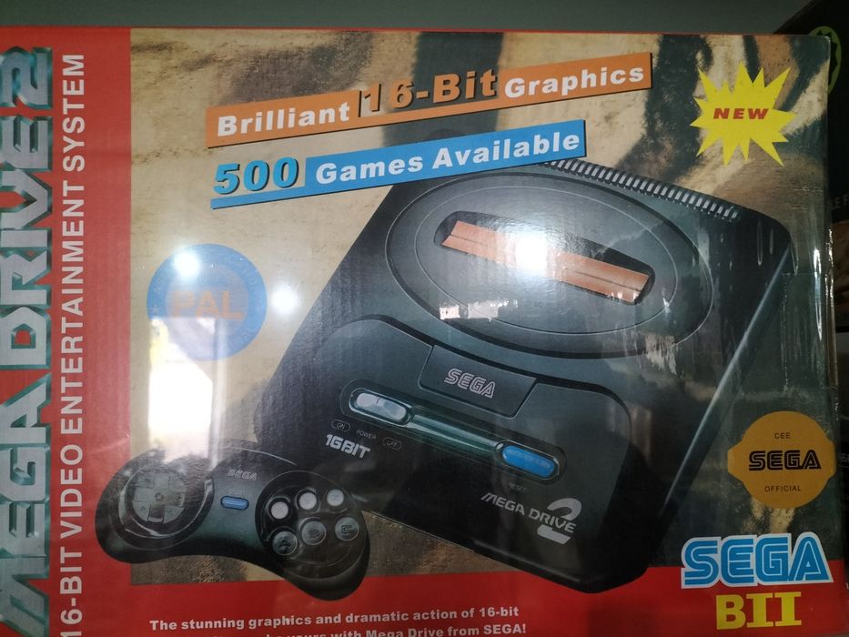 Сега игравшая приставка sega