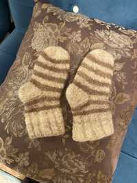 Продам теплые вязаные носки