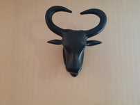 Decorațiune de perete cap Taur din aluminiu masiv