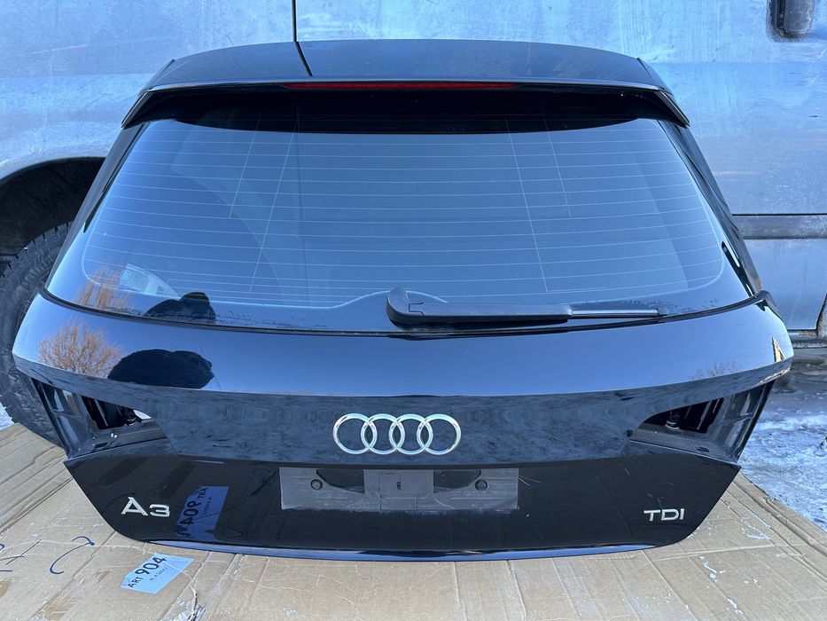 Haion / Capota portbagaj Audi A3 8V 2012-2020, Negru