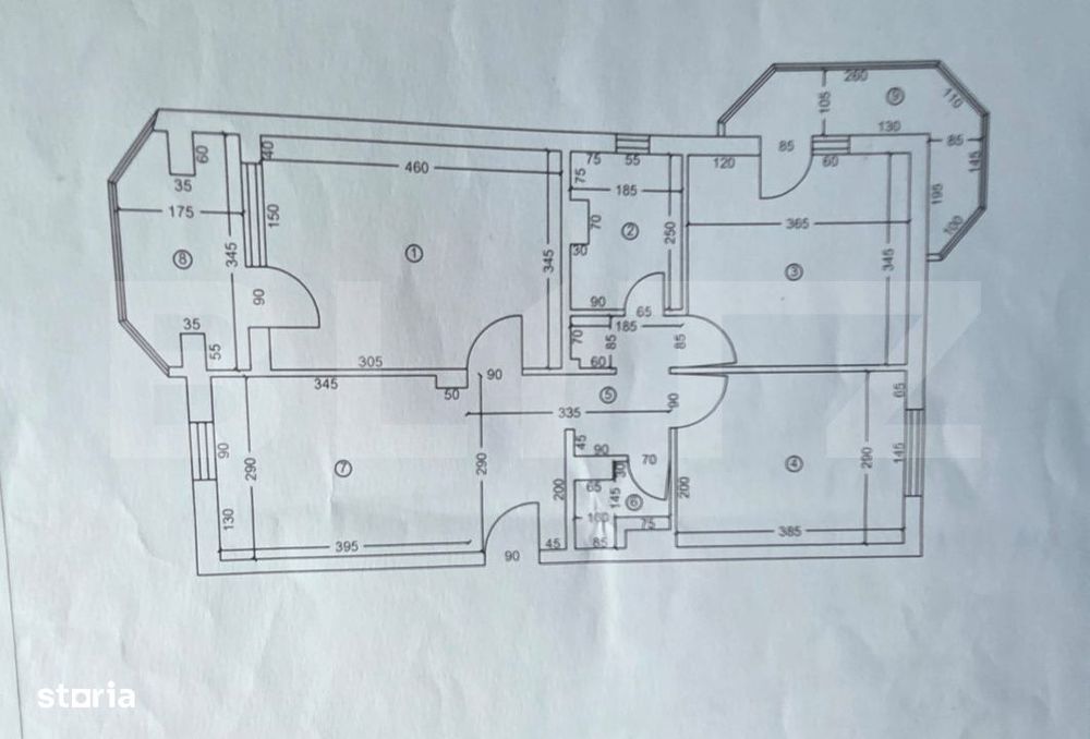 Apartament 3 camere decomandat, 66 mp - Lapus Arges, zona Sucpi