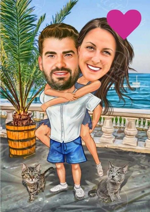 Карикатура избработка , Карикатури изработка Бърза , Подарък