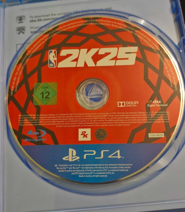 Игри за playstation4 - Fifa 20, 2k25