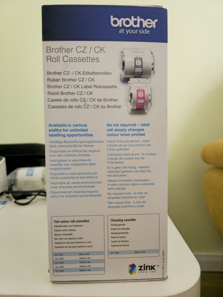 Етикетен принтер Brother VC-500W, USB, Wi-Fi