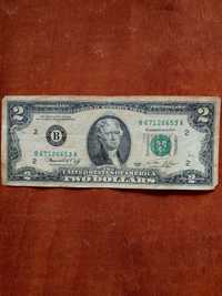 4×2 Dolari USA 1976 , Federal Reserve.