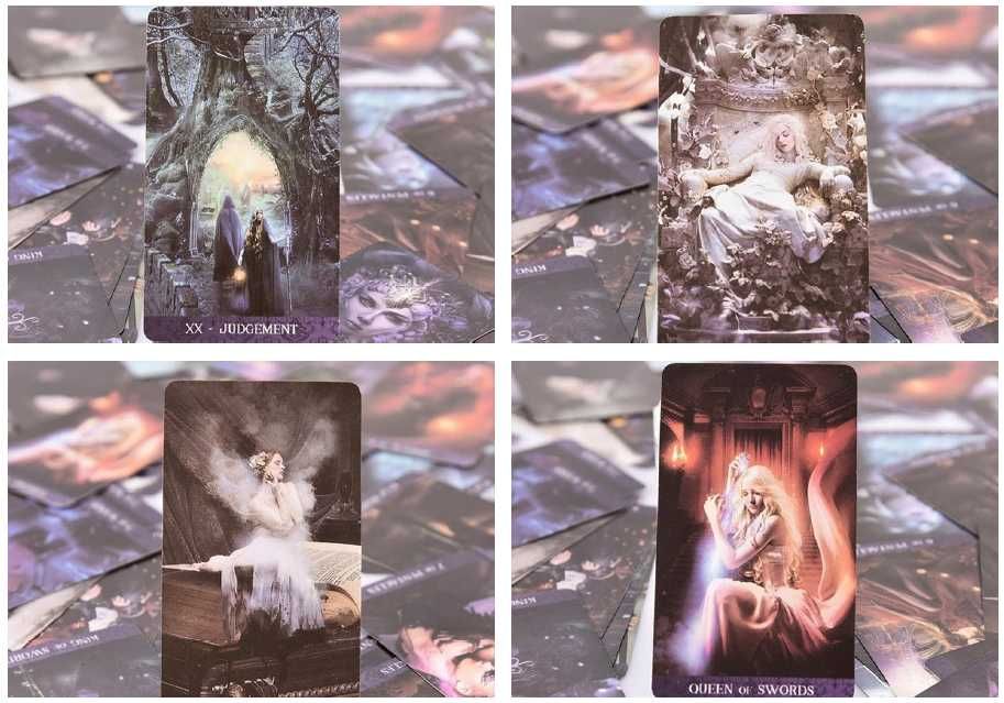 Tаро карти: Runic Tarot & Heaven and Earth Tarot & Tarot de la Nuit