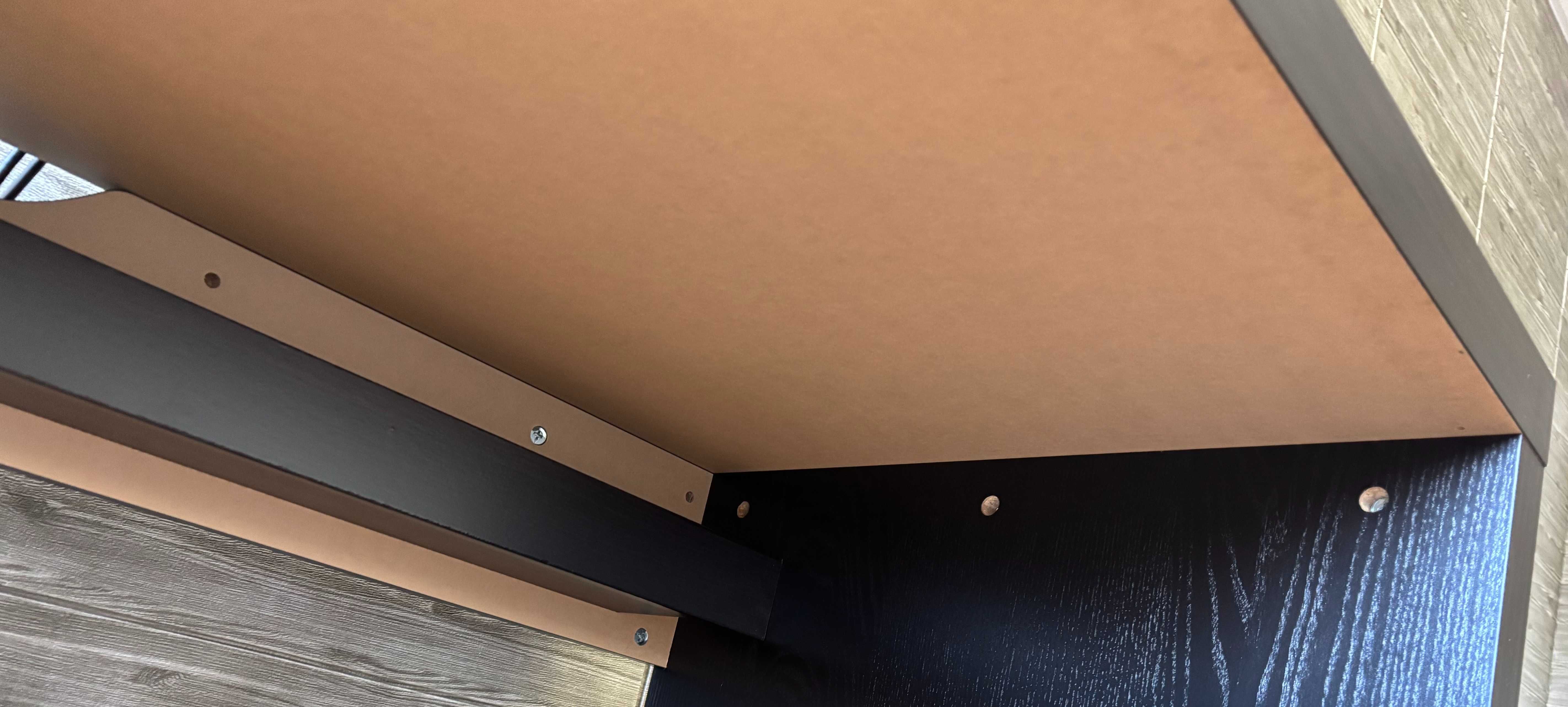 IKEA MALM - Бюро с подвижен плот, черно