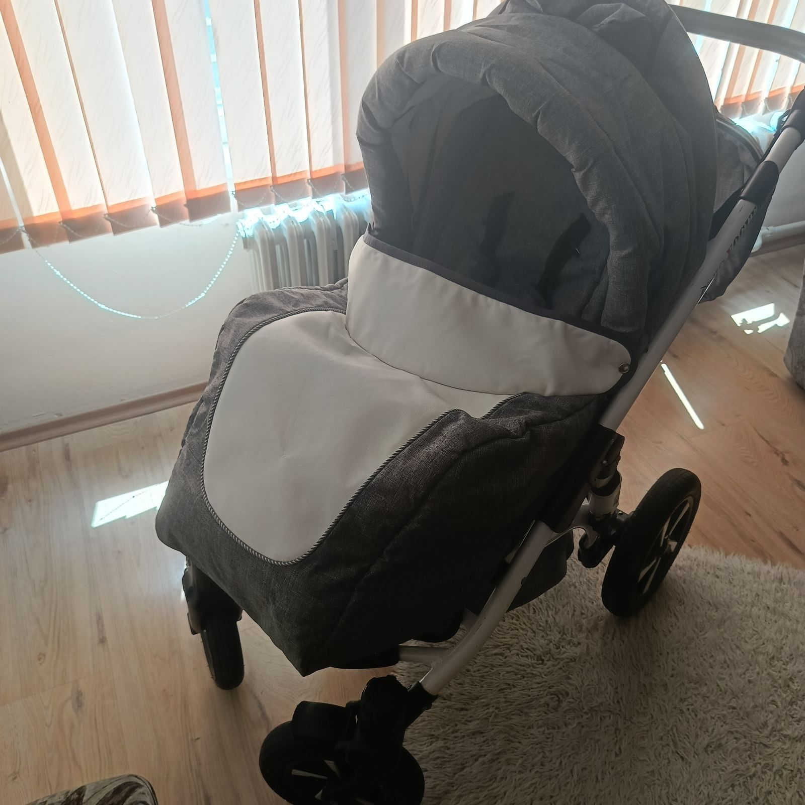 Детска количка NIO VOGUE 3&1 SILVER