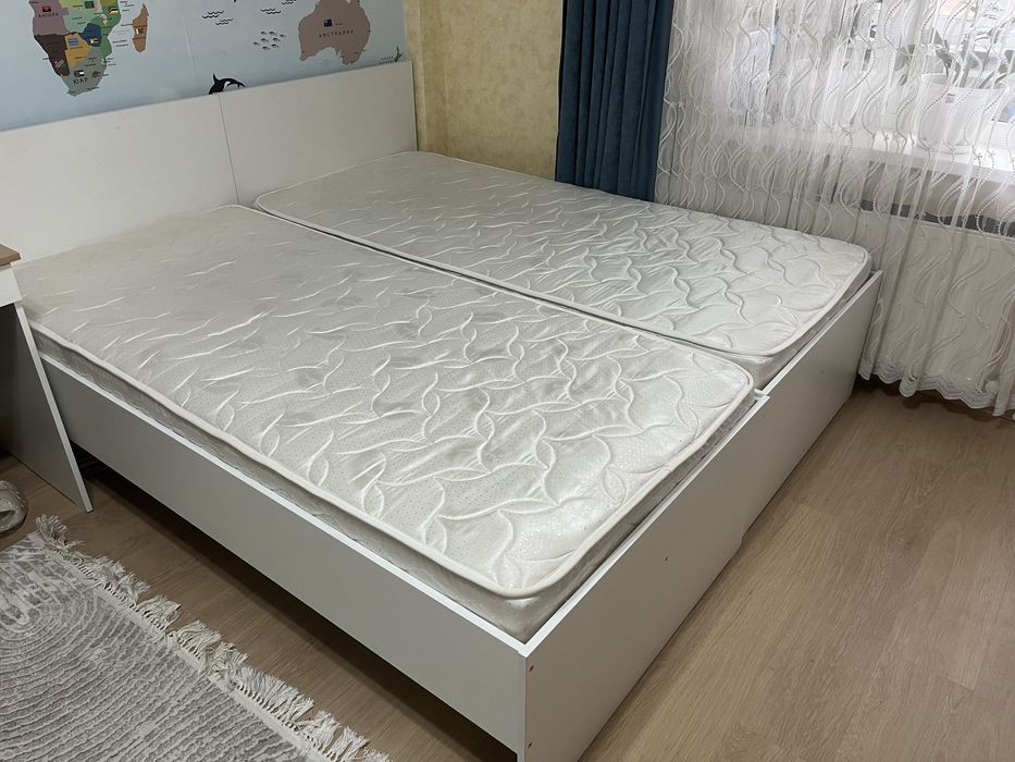 Детский кровать с матрасом