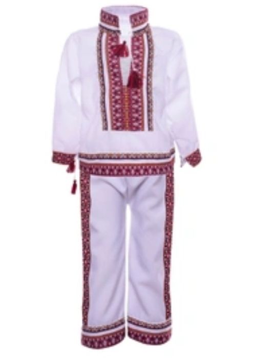 Costum popular muntenesc fetw/băieți 1-10 ani