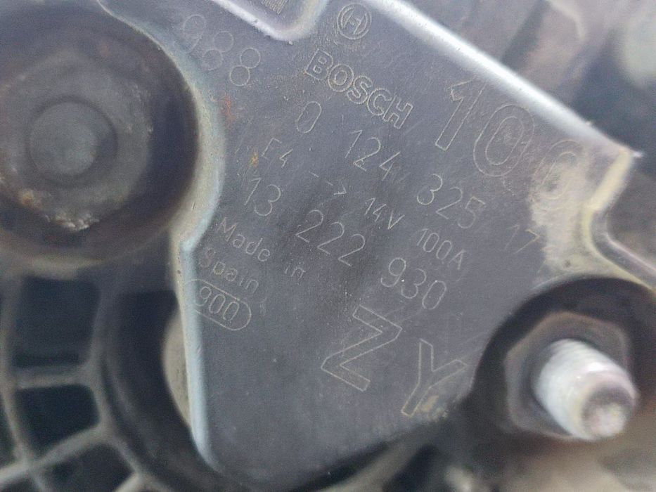 Alternator 13222930  1.4 benzina Z14XEP Opel Corsa C [facelift] [2003