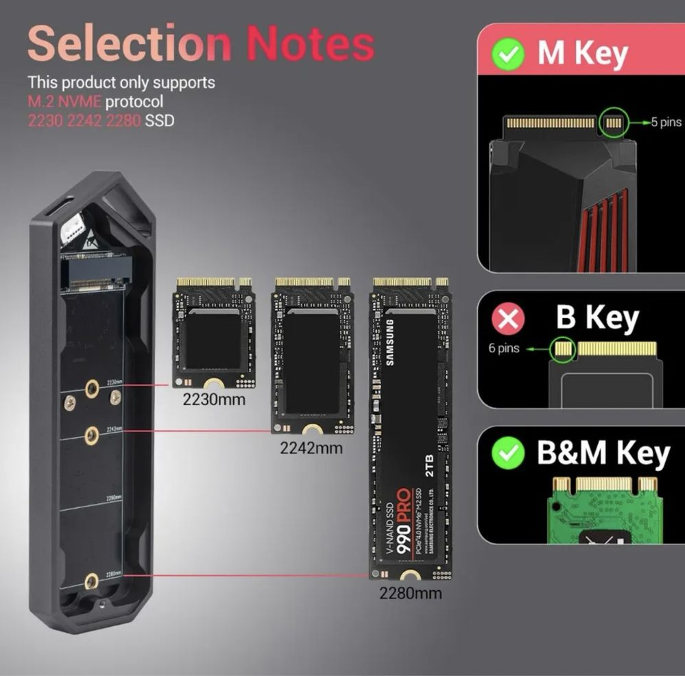 Rack SSD , RGB, Nvme 10GB , Usb-C, enclosure, Sata, Ngff dual protocol