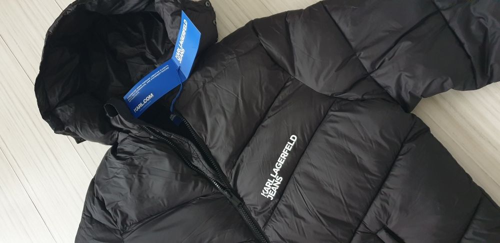 Karl Lagerfeld Long Jacket Parka  XL/2XL ОРИГИНАЛ! НОВО! Мъжко Зимно