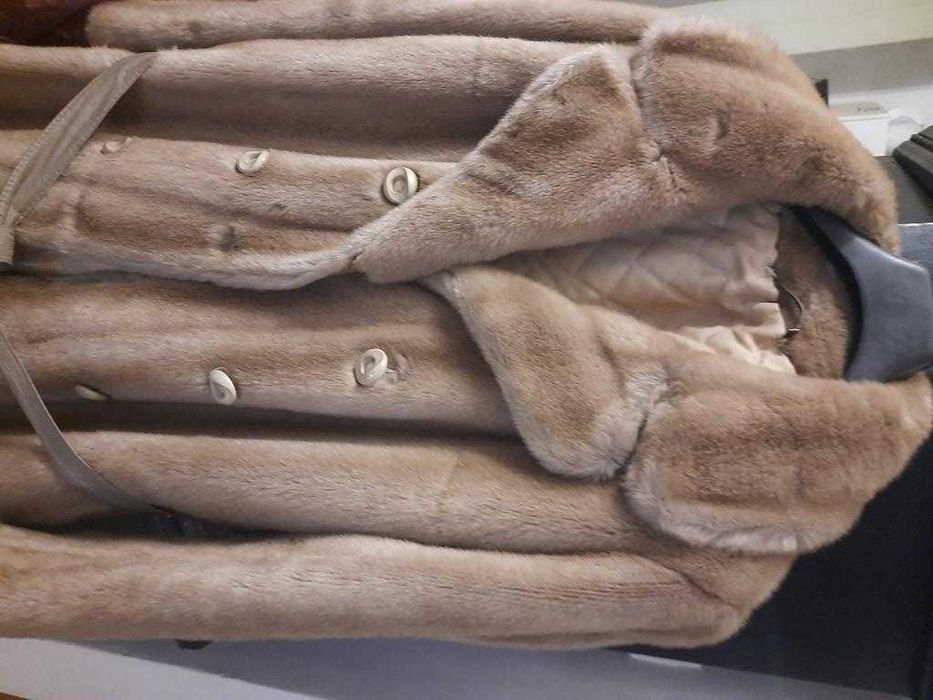 Haina Blana sintetica TEXA Paris model lung XL