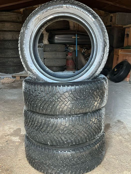 Продам резину, Continental Ice Contact 3 235/55 R19 105T с шипами