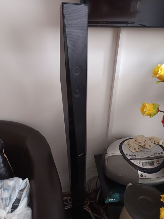 Vând sistem home cinema Sony cu televizor Samsung