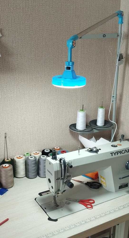 Светильник для промышленной швейной машинки.
