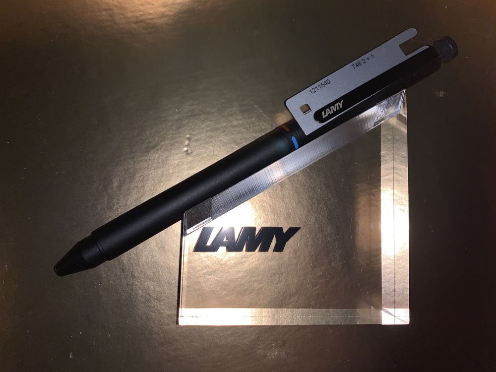 Lamy 2 + 1 , pix rosu si albastru + creion cu mina 1211540