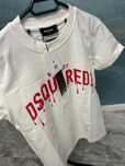 tricou dsquared2 alb