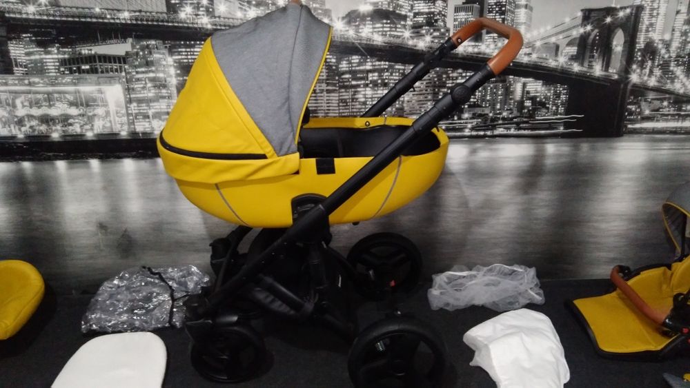 Cărucior/căruț copii 3 în 1 sport+landou+scaun auto.Krausman.