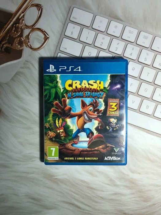 Joc Crash Bandicoot N. Sane Trilogy Play Station PS4 Cadoul Ideal