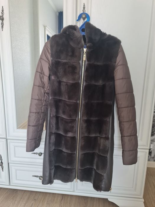 Продам комбинированную зимнюю куртку