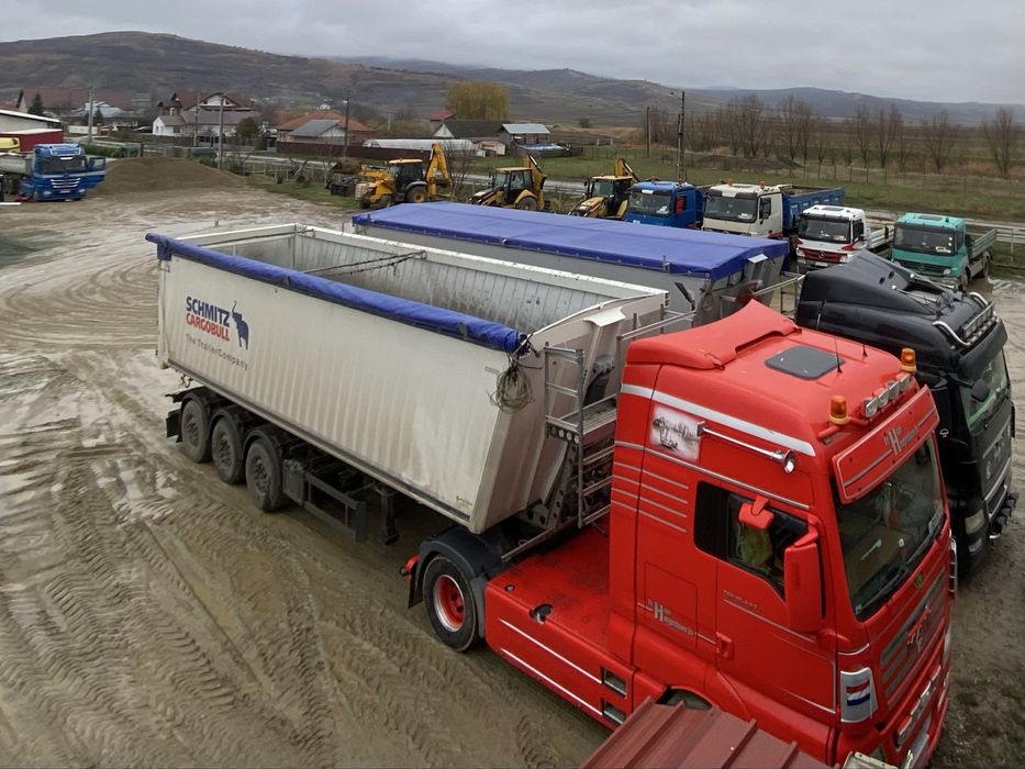 Transport agregate/Transport cereale/transport marfa/vanzare balastru