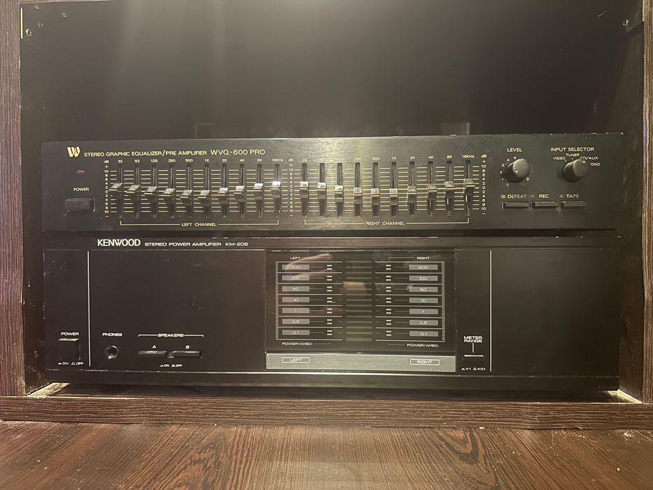 Kenwood km-206 + wangine wvq 600 pro