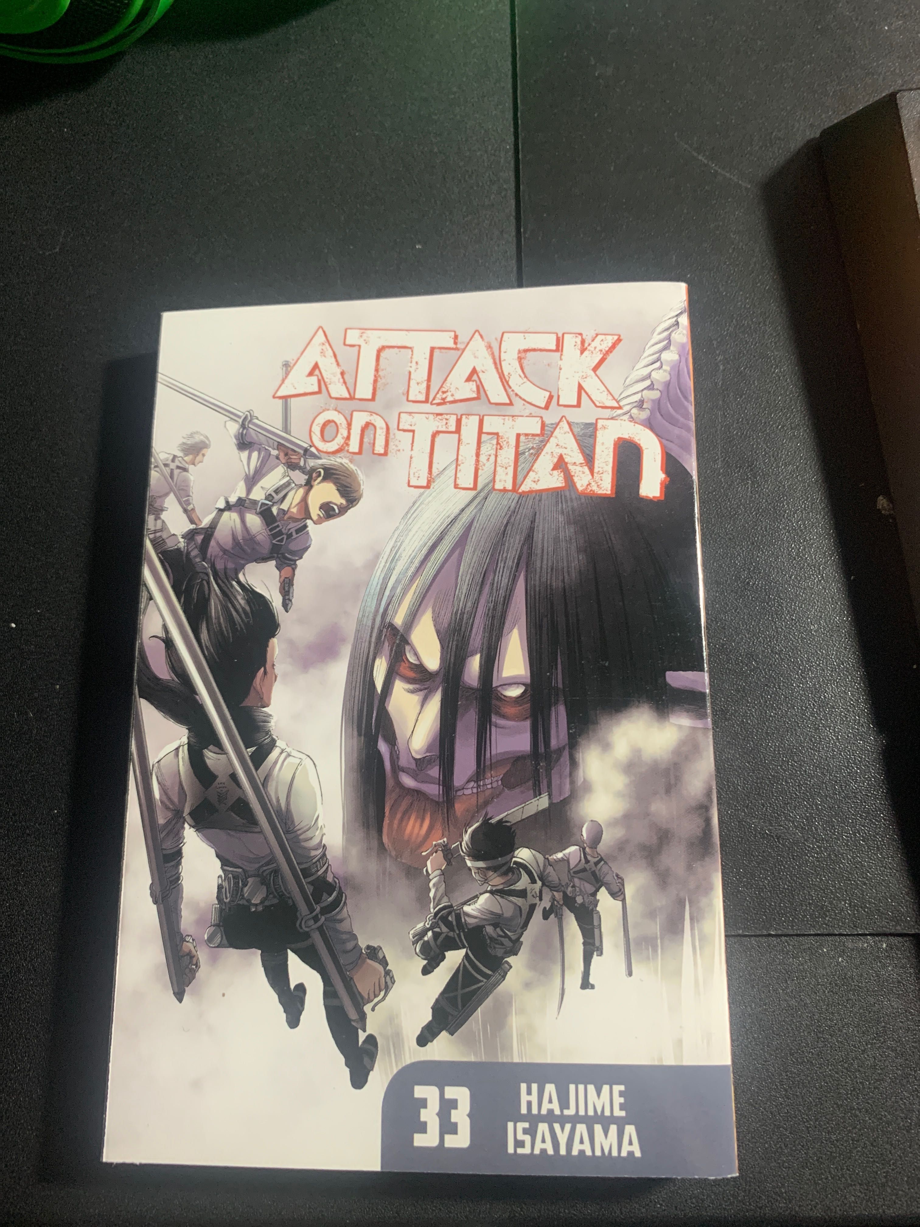 manga Attack on Titan vol. 33 si 34