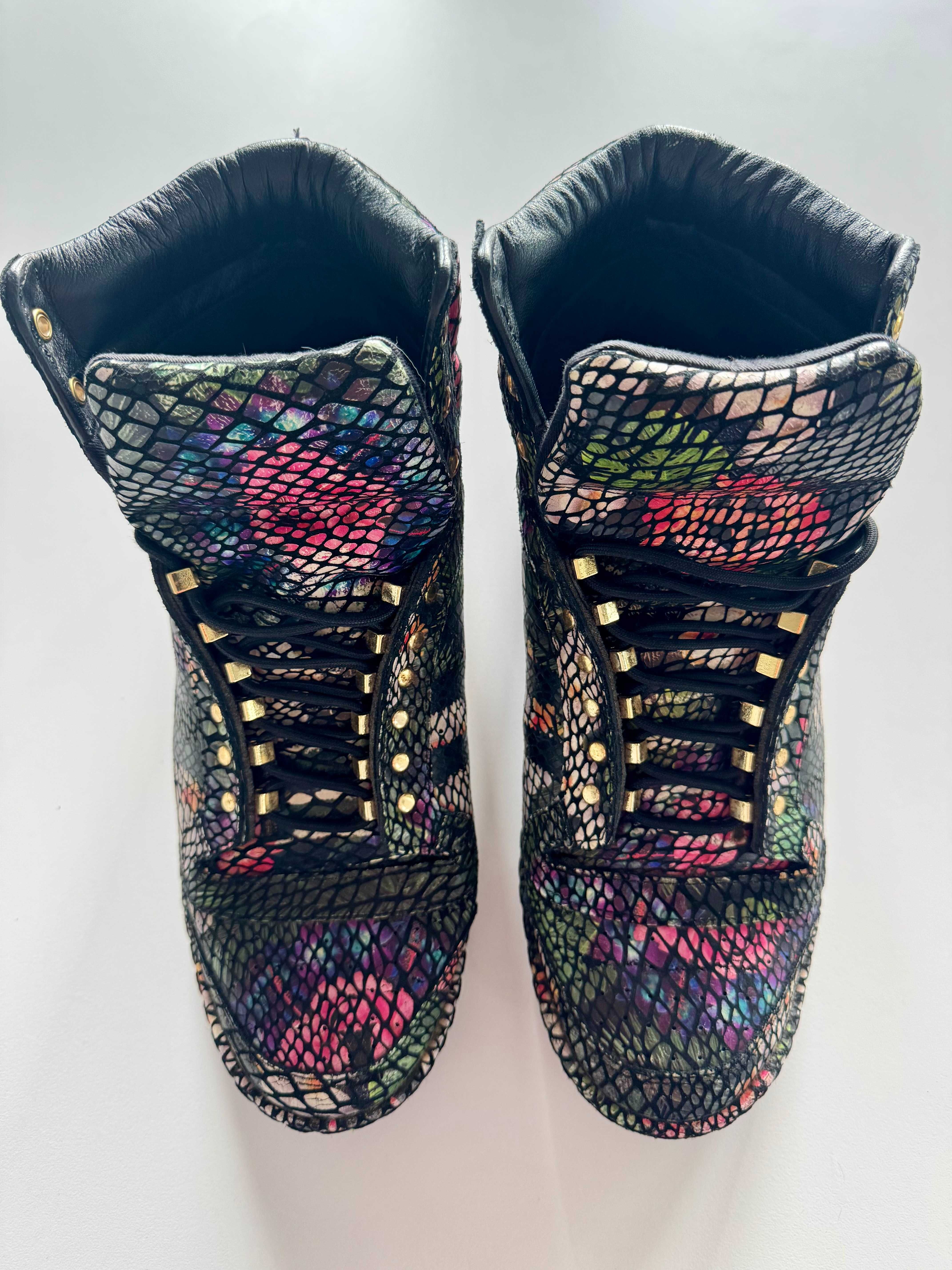 Adidas Originals Men Top Ten Hi Floral Snake Limited Edition 2014
