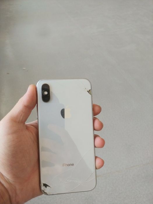iphone x 256 silver
