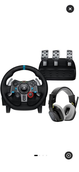 Scaun simulator auto Playtech+ Volan Logitech G29