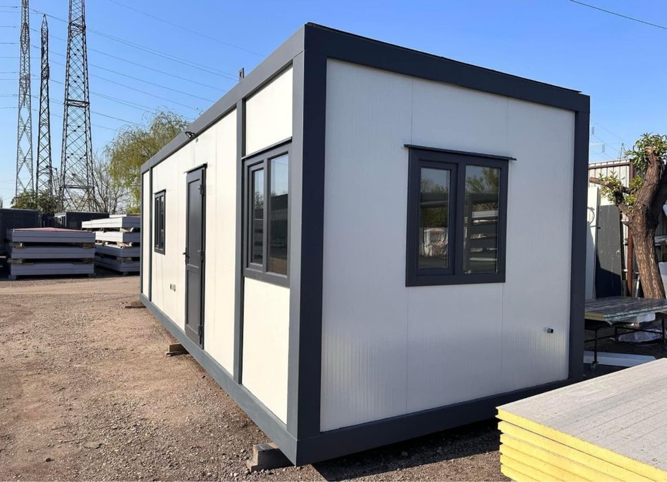 Vand containere modulare standarde fast food cu vitrina